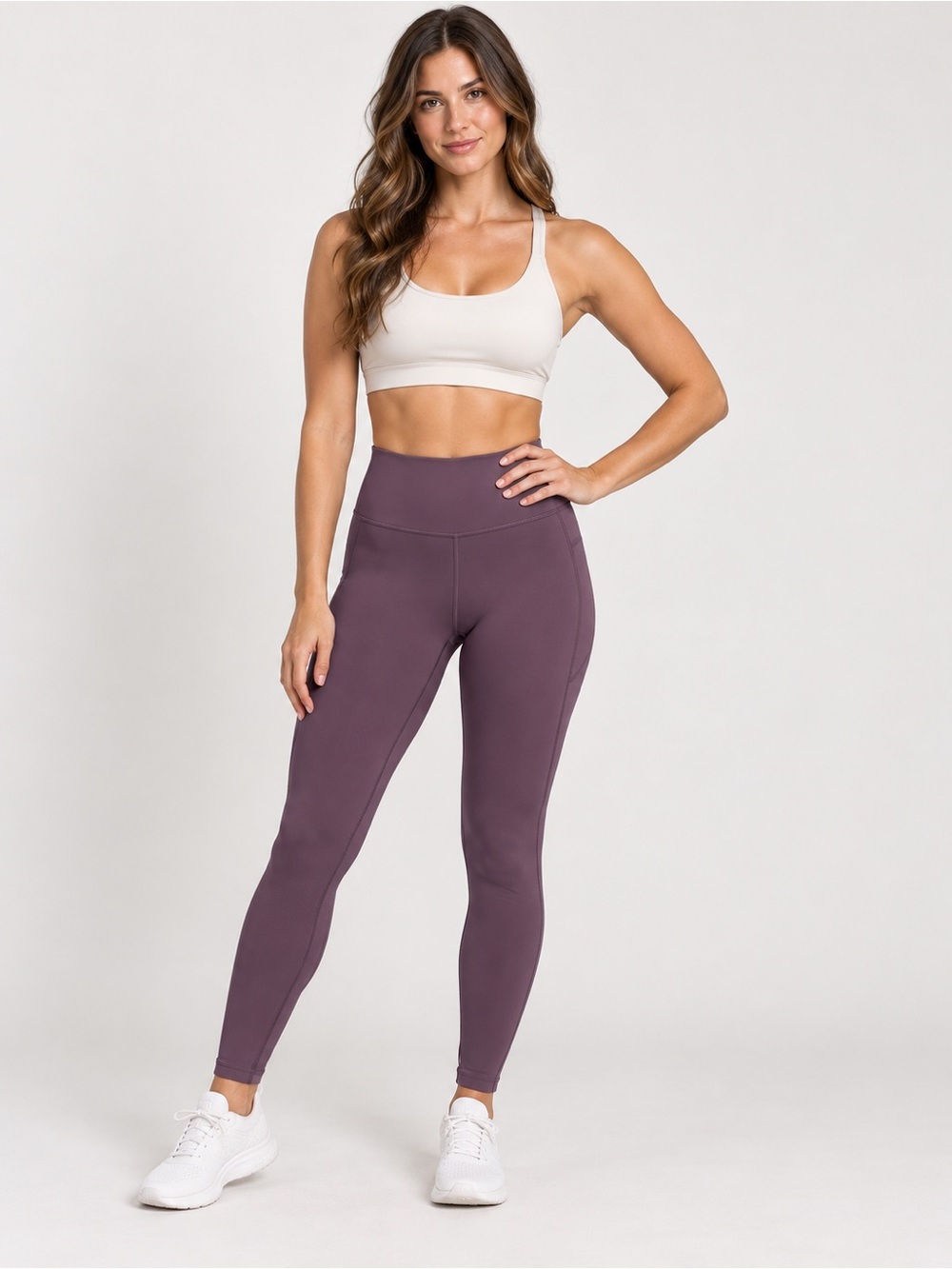 The Barbell Cartel High Rise Purple Leggings NWT Size Small